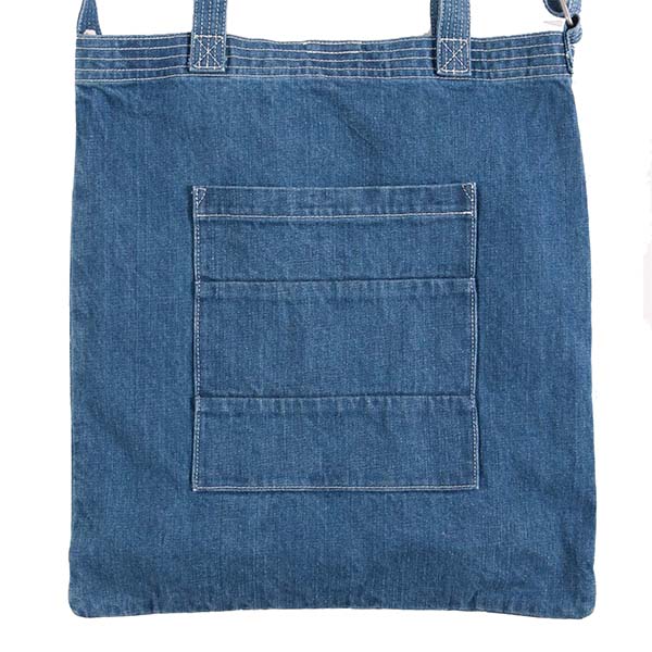 Wholesale jeans blank tote bag