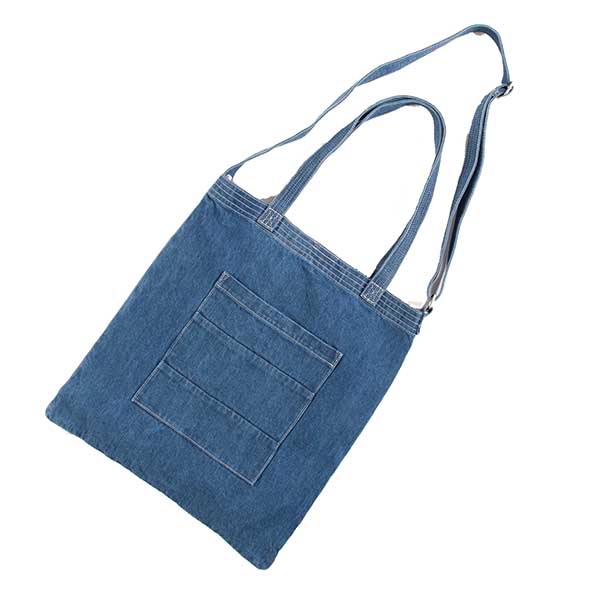 Wholesale jeans blank tote bag