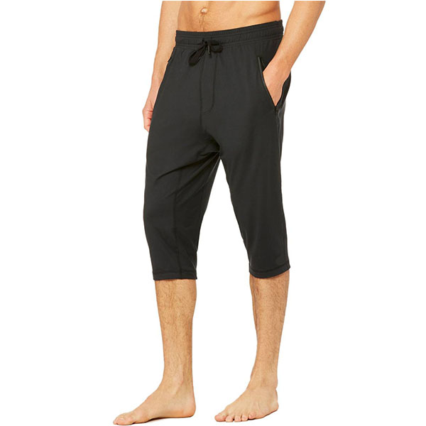 mens athletic dry-fit capri legging