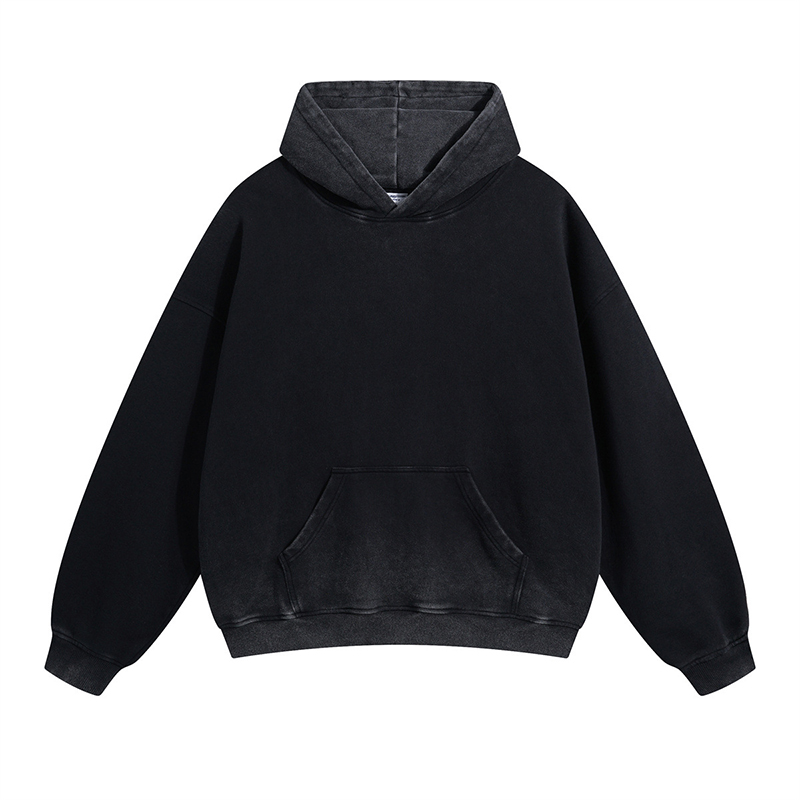 AR-2623 WASHED PULLOVER HOODIE